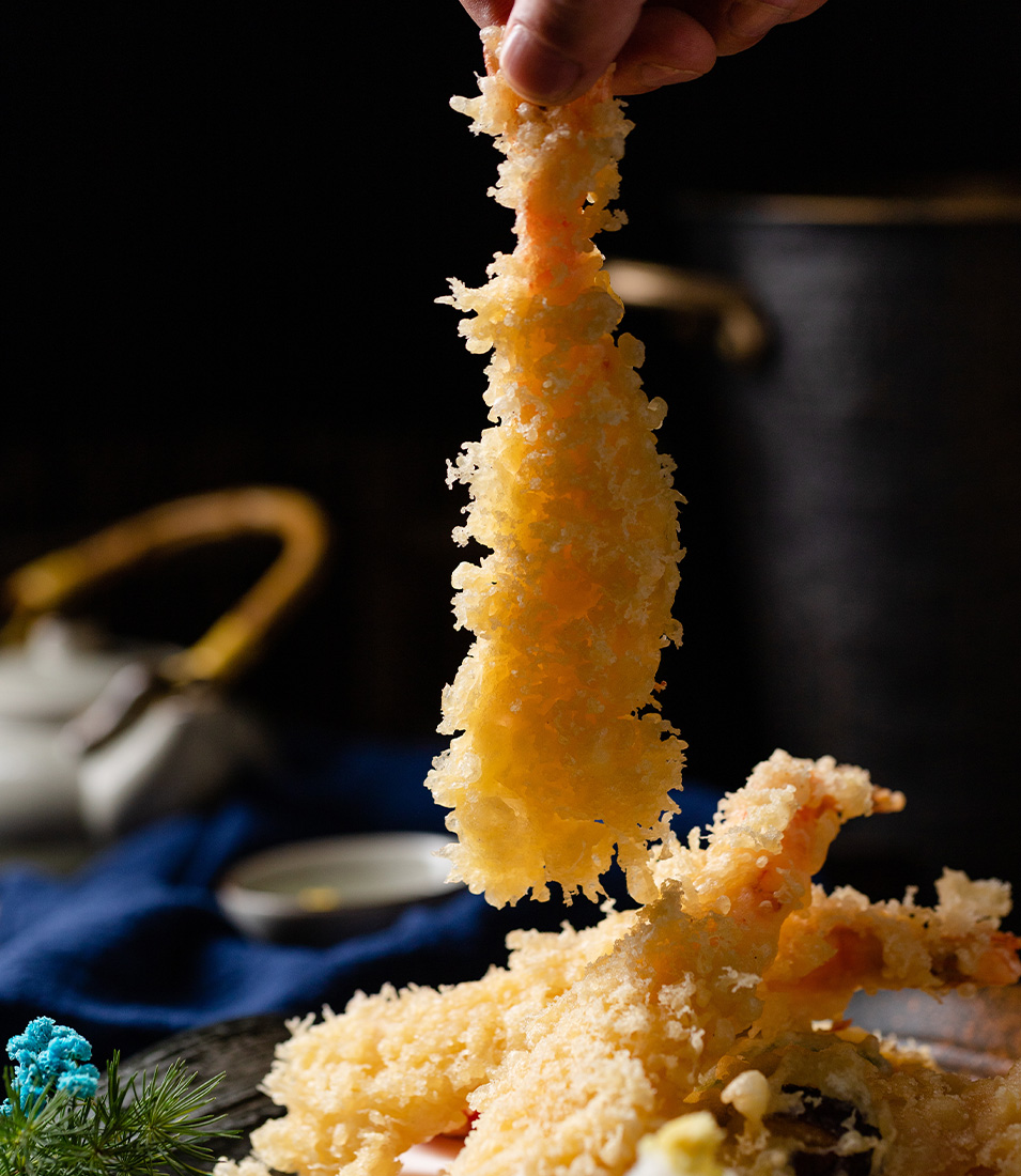 tempura garnalen